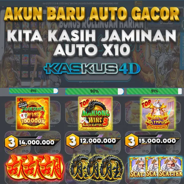 KASKUS4D Maxwin Pola Gacor Hari Ini